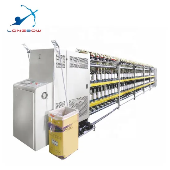 KS-160A Textile Machinery: High Demand Elastic Thread Rubber Yarn Covering Machine for Webbing Production