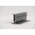Structural aluminum for insulated door and window frames