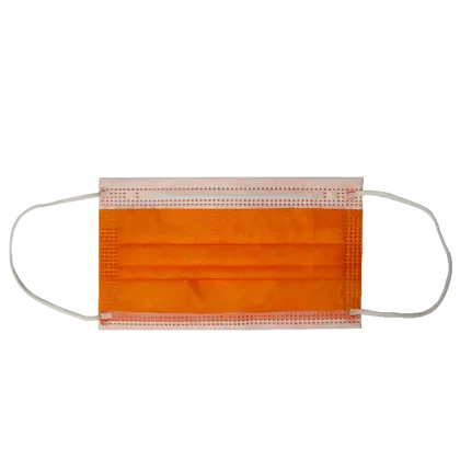 Dust-Proof Disposable Orange Mask