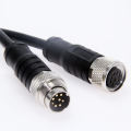 Outdoor IP67 wire harness connector M16 waterproof cable