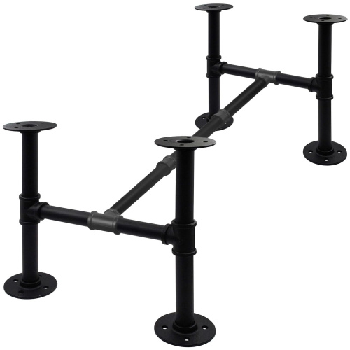 طول مجموعة أرجل طاولة الأنابيب الصناعية