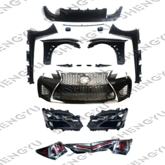 Lexus GS 2013-2016 F-Sport Front Bumper with Grille, Headlights, Taillamps, and Rear Diffuser