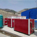 110kw large screw air compressor for spray painting