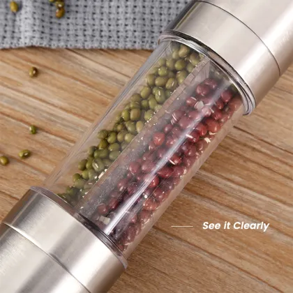 Pepper Grinder Metal Spice Mills Kitchen Application Manual