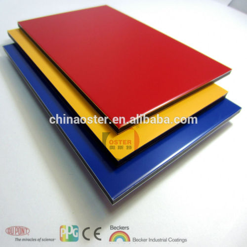 Factory Acp sheet wall decoration 4mm PVDF Aluminum plastic composite panel Granite finish