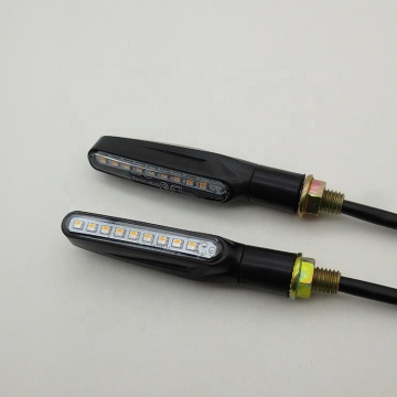 Segnali di direzione sequenziale sequenziale universali 12v Bimpeggiatori per la motocicletta