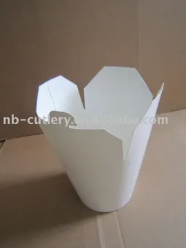 32oz round take away noodle box