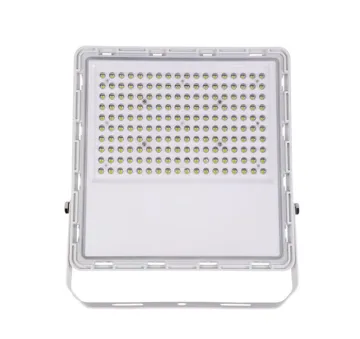 Outdoor garden floodlight with white light