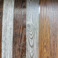 Feuille d'aluminium imprimée couleur bois foncé