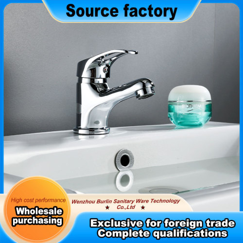 Single Hole Electroplated Faucet