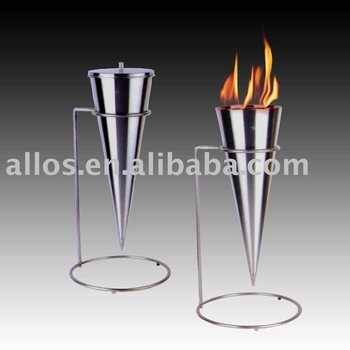 Table heater or wall-mounted ethanol fireplace