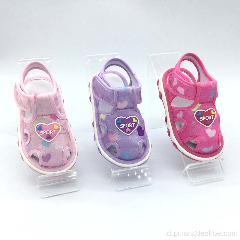 desain baru sandal bayi dengan sepatu gadis suara