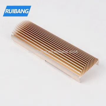 High efficiency metal aluminum finned extruded heat sink aluminum heatsink profile