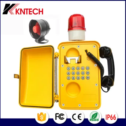 Weather Proof Telephone Railway Emergency Telephones with Loudspeaker