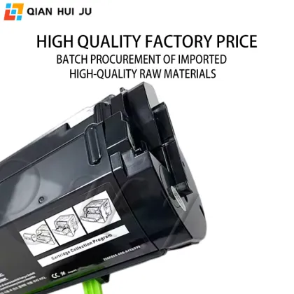 QHJ Compatible Toner Cartridges for Lexmark Printers: MS321, MX321, MS421, MX421, MS521, MX521, MS621 Models
