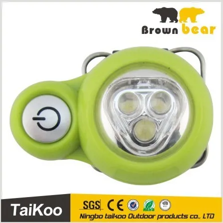 3 led hat cap clip light