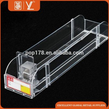 Cigarette Rack Display Plastic Automatic Cigarette Display Unit