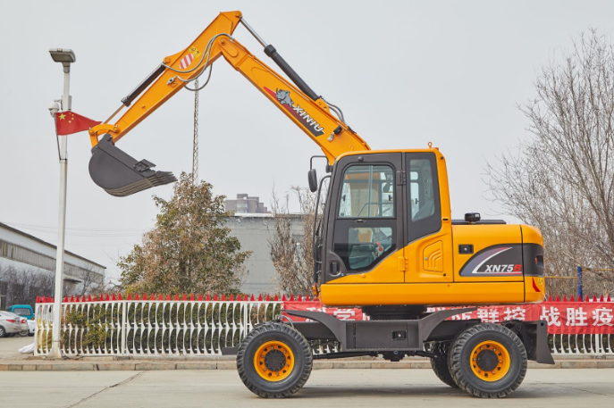 6 ton wheel excavator