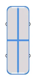 Bouncy Air Track Mat Tumbling For Gymnastics