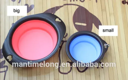 pet bowl silicone pet bowl pet travel bowl
