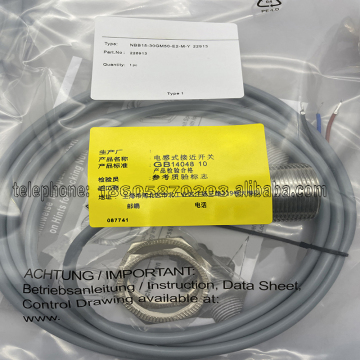 In Stock NBB15-30GM50-E2-M-Y22913 Proximity Sensor - DHL FEDEx UPS