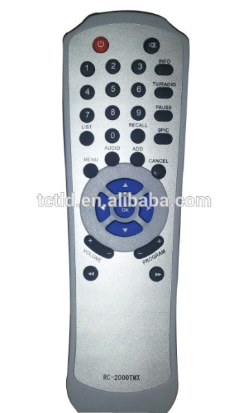 RC-2000TMX remote control for TV and Radio