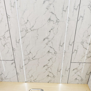 Weather Resistance UV Coating PVC Marble Wall Panel