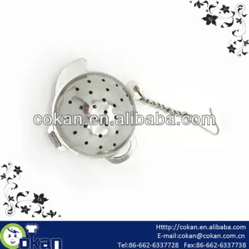 Tea Pot Shape Stainless Steel Tea Strainer CK-TI0011