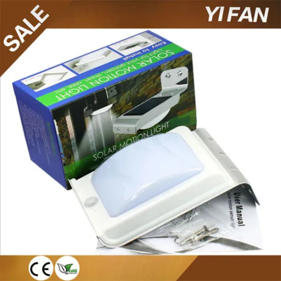 Sensitive Motion Sensor 50000Hrs Solar Motion Sensor Security Light