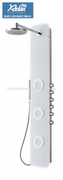 New design glass shower panel parts