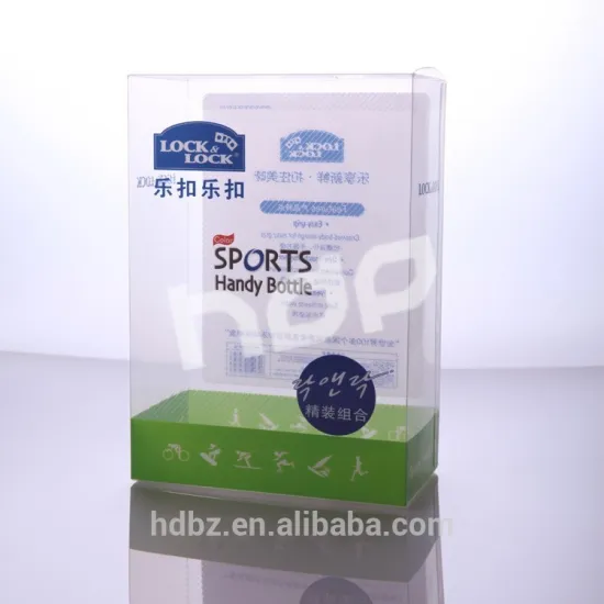 full color printing cheap plastic square clear box	with high quality