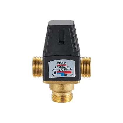 Brass Thermostatic Mixing Valve for Hot and Cold Water