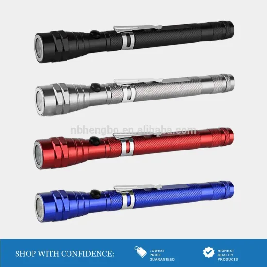 3 LED Light Flexible Magnetic Lamp Pick Up Tool Flashlight