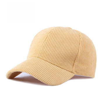 Wholesale Custom Logo Corduroy Baseball Cap