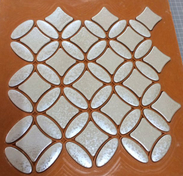 Backing Ground Porcelain Mosaic Tile