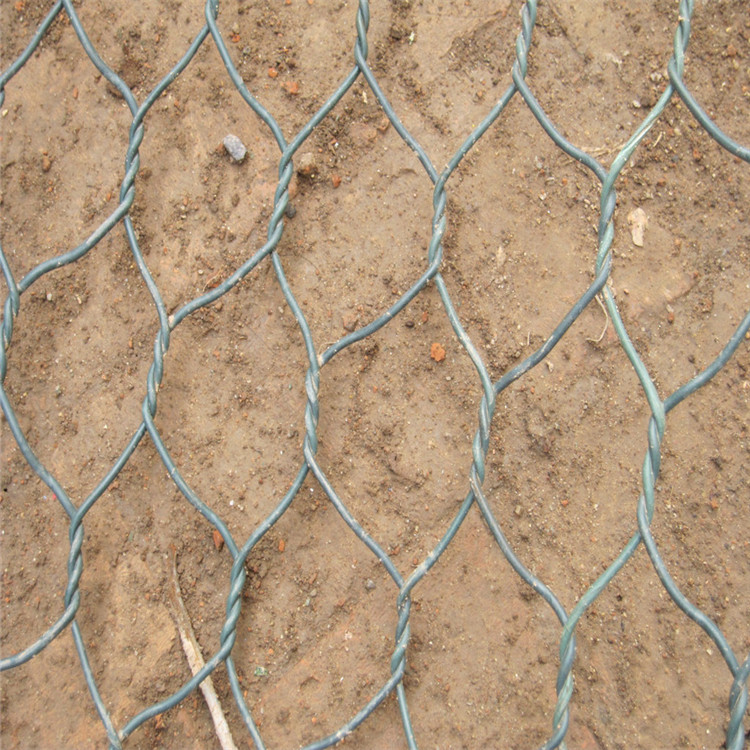 Galfan Woven Gabion for Flood bank netting cage mesh