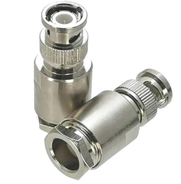 Connecteur de serre de soudure BNC Male Pild - Compatible avec RG58, RG142, LMR195