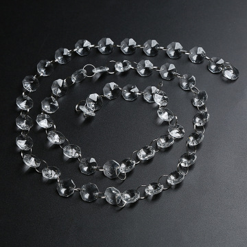 Rideaux de perles acryliques transparentes pour les décorations de mariage et de fête