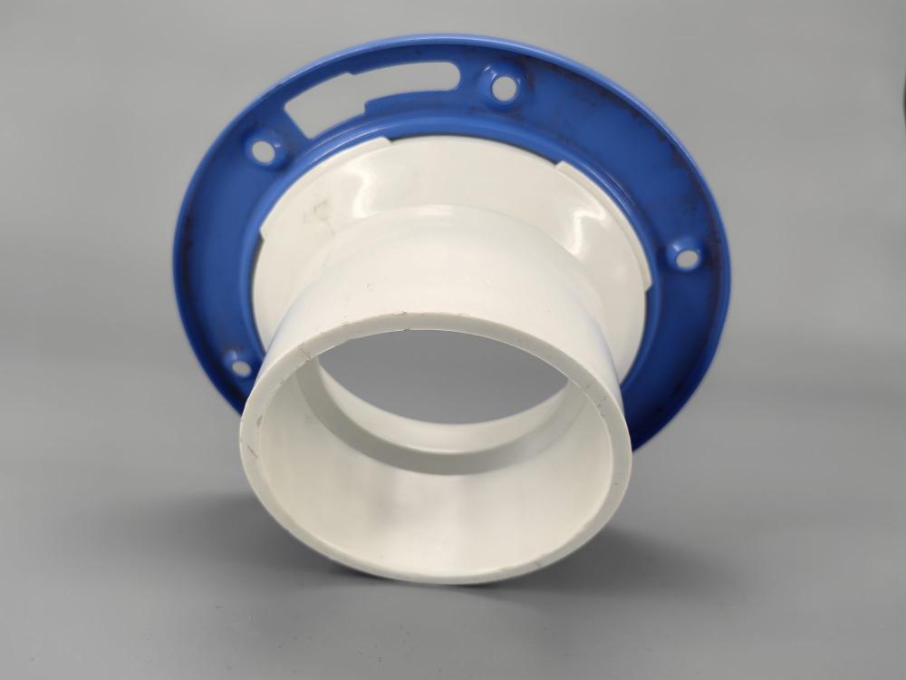 PVC fittings 4X3 inch CLOSET FLANGE W/STOP ADJUSTABLE China