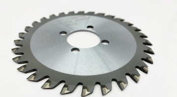Tungsten steel V shaped cutting blade