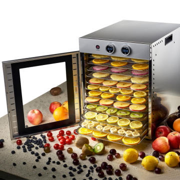 12 Tabletts -Dehydratormaschine für Obst und Gemüse