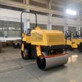 double steel wheel driver road roller