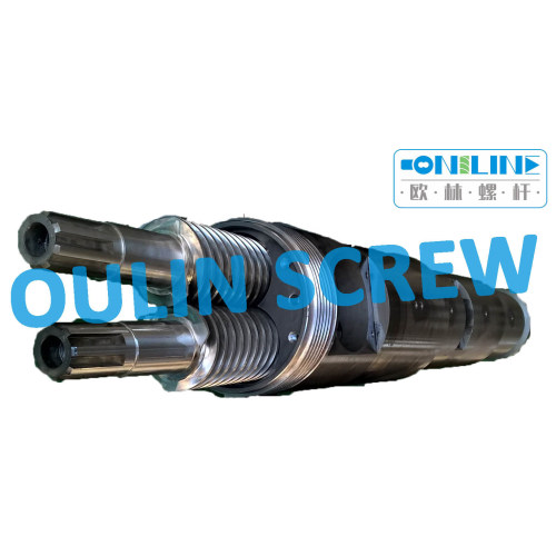 Bi-Metal Twin Conical Screw and Cylinder for PE Wood Sheet, Profiles