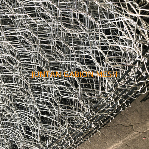 Malla de alambre hexagonal de doble giro duradero para Gabion