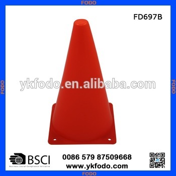 dome cone, roadblock,plastic sport cone, soccer cone (FD697B)