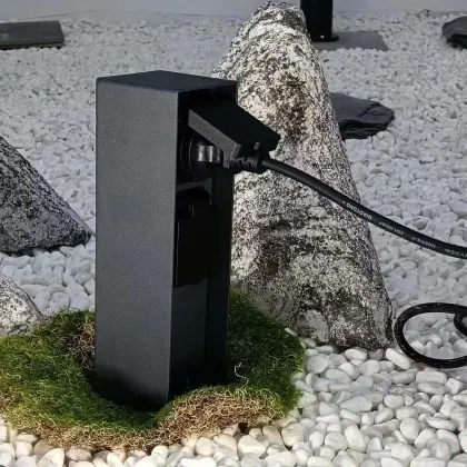 Waterproof Stainless Steel Garden Sockets - 3600W Outdoor Plug Socket for Sale