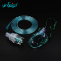 adjustable oxygen full nebulizer oxygen mask with tubing