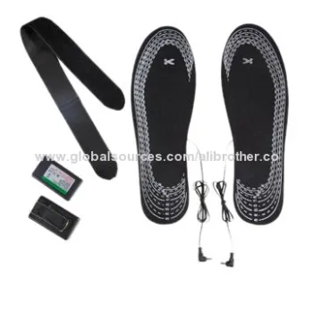 Heated Insoles with Rechargeable Lion Battery