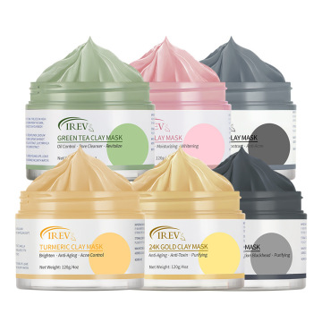 Private Label Wholesale Natural Organic Pink Clay Mask Mud Control Oil