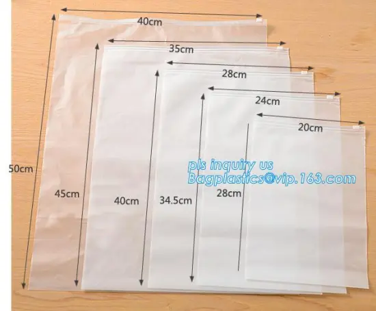 File Bag For Office Documents Stationary Slider Zipper Bag, packaging bag with zipper/clothes packaging bags/PVC slider bag